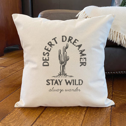 Desert Dreamer - Square Canvas Pillow