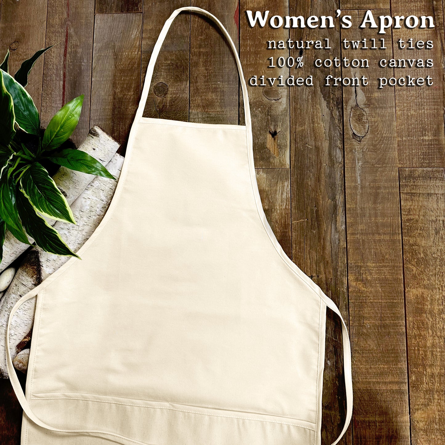 The Cabin is my Happy Place - Women's Apron